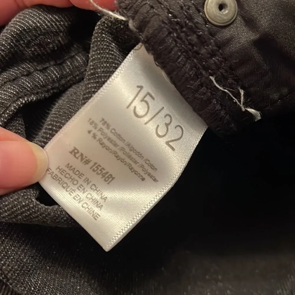 Simple Society distressed super high rise button fly raw hem jeans NEW NWT 15 32